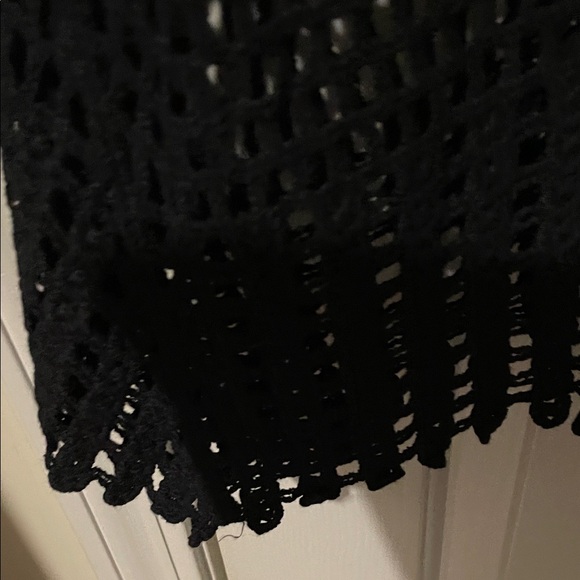 POL Black Crochet Tank Top - Picture 6 of 12